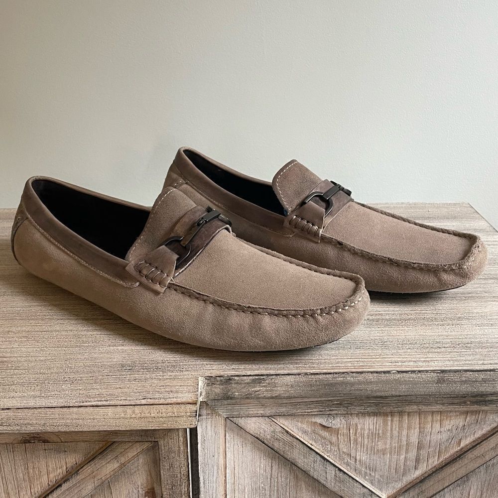 Kenneth Cole Reaction Taupe Loafers